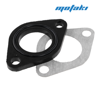 Проставка карбюратора TTR125, Альфа125 (h5 x d26 мм., резинка и прокладка патрубок-карб)