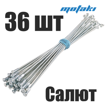 Спицы для велосипеда Салют (36 шт. 248/251*D2)