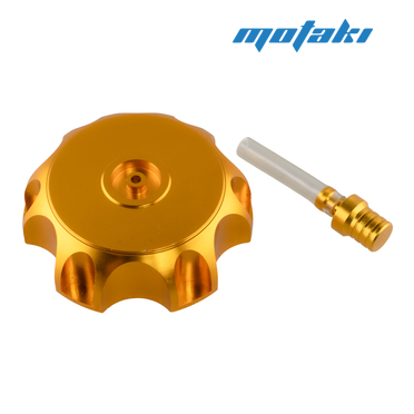 Крышка бензобака TTR125-250 (золотистая, алюминий)