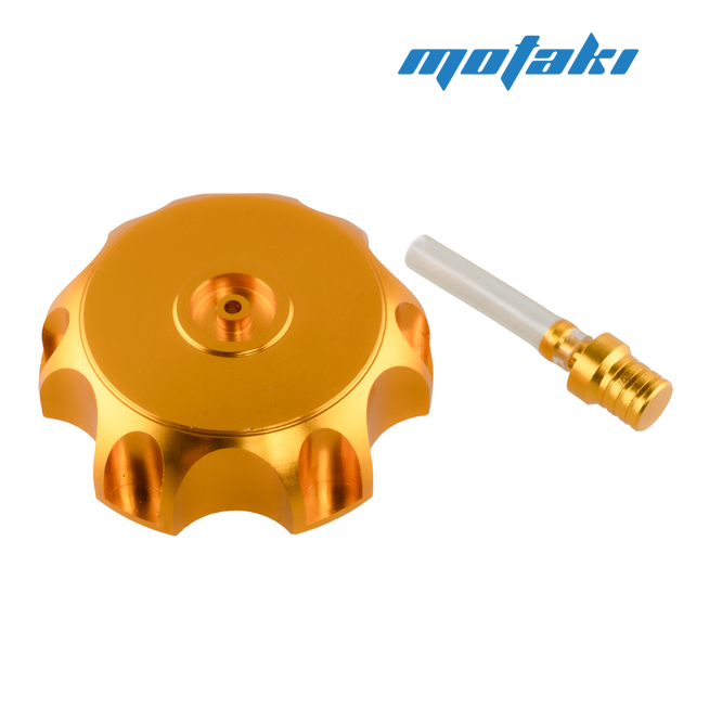 Крышка бензобака TTR125-250 (золотистая, алюминий)