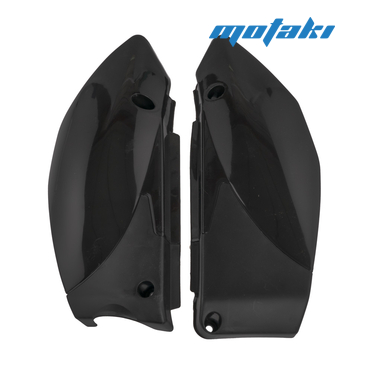 Крышки боковые задние TTR125-1 (пластик левый и правый, черный)