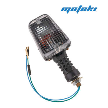 Поворот Иж Орион (1 шт. фонарь-указатель, БЕЛОЕ стекло, ЖЕЛТАЯ лампа, CN)