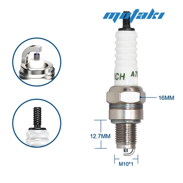 Свеча зажигания A7TC TORCH (Альфа, скутер 139QMB, 157QMJ)