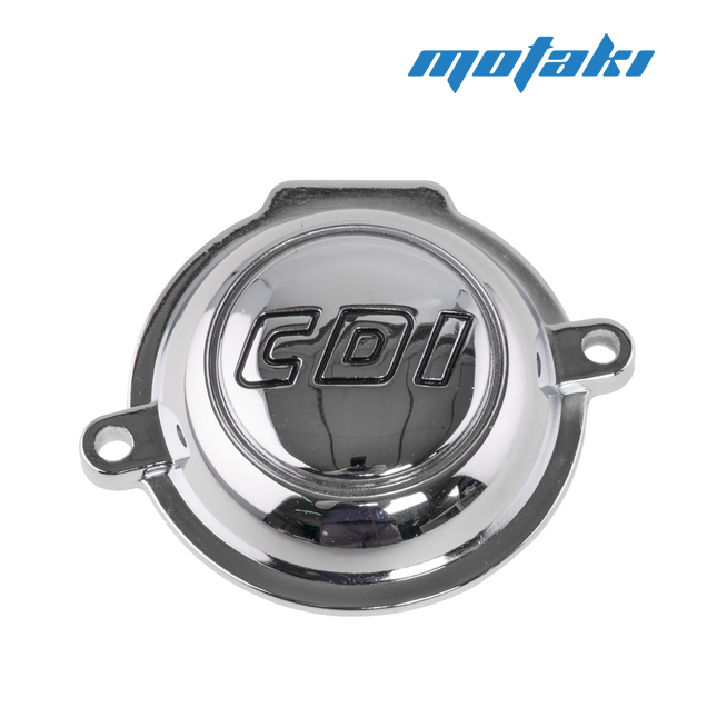 Крышка головки CB (распредвала, круглая выпуклая, хром)