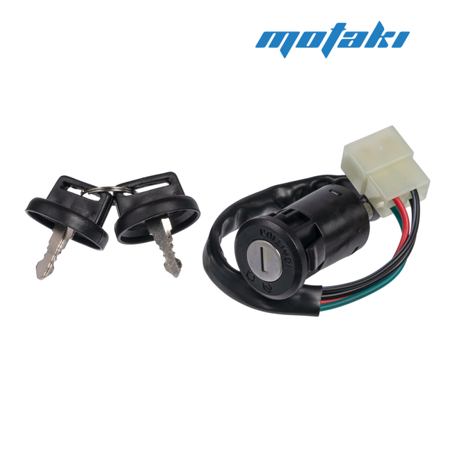 Замок зажигания ATV110-125, TTR125-250 (4K ПАПА J6041300047 / J6041300138, ключ с крышкой)