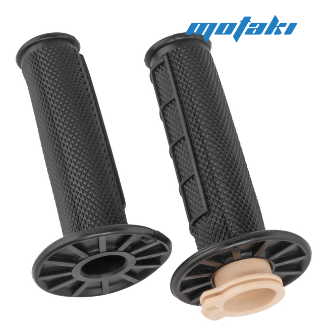 Ручки руля TTR250Rb, Racer Panther (грипсы на руль 22 мм.)