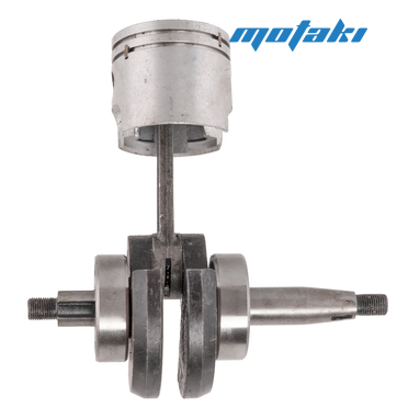 Коленвал пила Урал (под сепаратор, с поршнем и подшипниками)