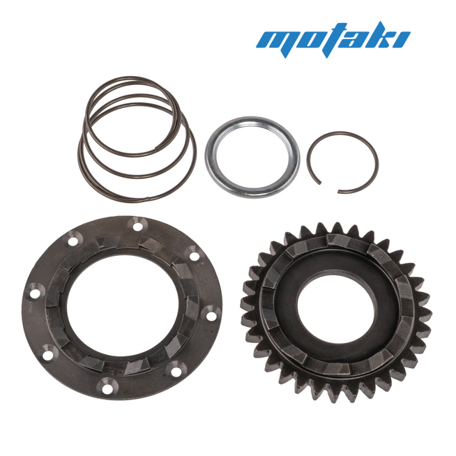 Ремкомплект барабана сцепления Иж Планета (храповики 10 зубов, кольцо, пружина, шайба)