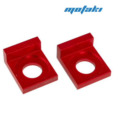 Натяжители цепи TTR125-250 (2 шт. МАЛЫЕ d15*37*31 мм, AL красный)