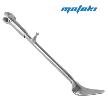 Упор боковой Урал (380 мм. подножка без крепления не регулируемая, полировка)