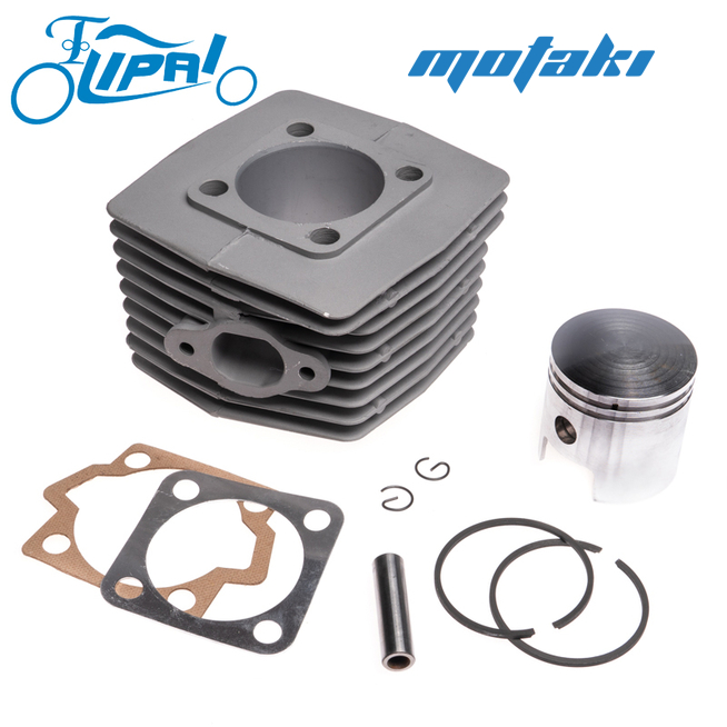 Поршневая веломотор F80 (ЦПГ D47mm, ПАЛЕЦ НИЗКО) Lipai