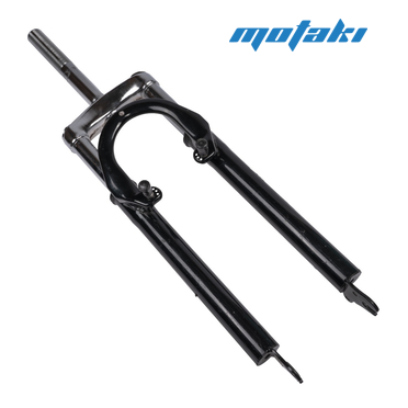 Вилка вело 26" (ход 80 мм, резьба 1", V-brake)