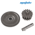Шестерни электростартера CG-CB (большая 60*17Z и малая 17*16Z x L41 мм, ось)
