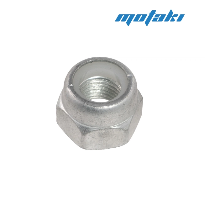 Гайка оси колеса TTR125 (М14*1.5*h17, тефлоновый стопор)