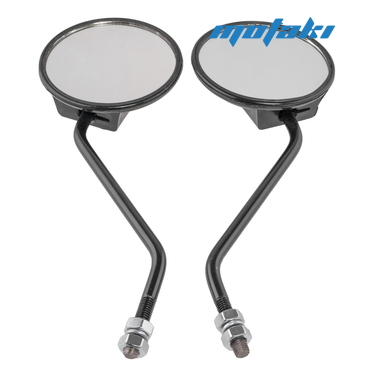 Зеркала Урал ИМЗ (пластиковые круглые М10 x 105 мм., черные Z стойки)