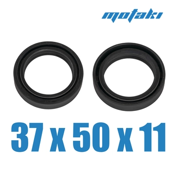 Сальники передней вилки TTR125-250, KAYO T2 (2 шт. 37*50*11)