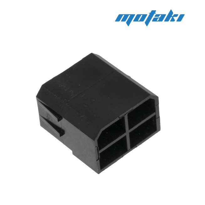 Колодка гнездовая под 4 клеммы 6.3 мм (20580)