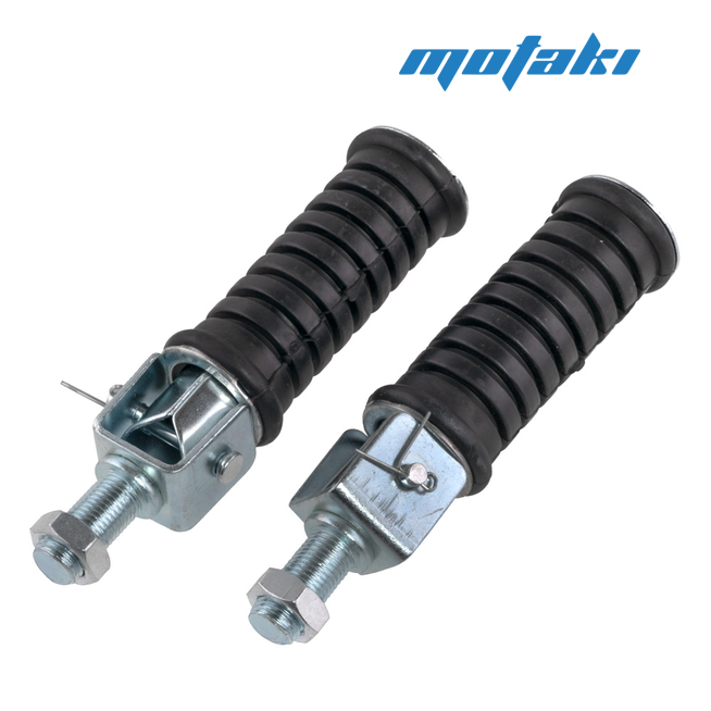 Подножки пассажира Зодиак (2 шт. круглые на болтах)