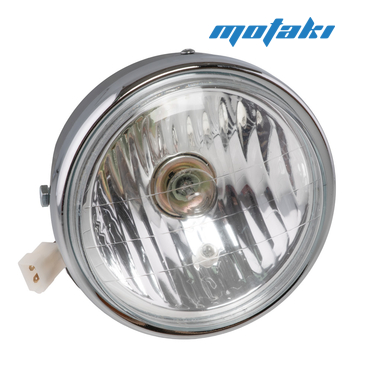 Фара Minsk Viper, Иж, Урал (круглая пластиковая, штекер папа 4 к., D190 мм.)