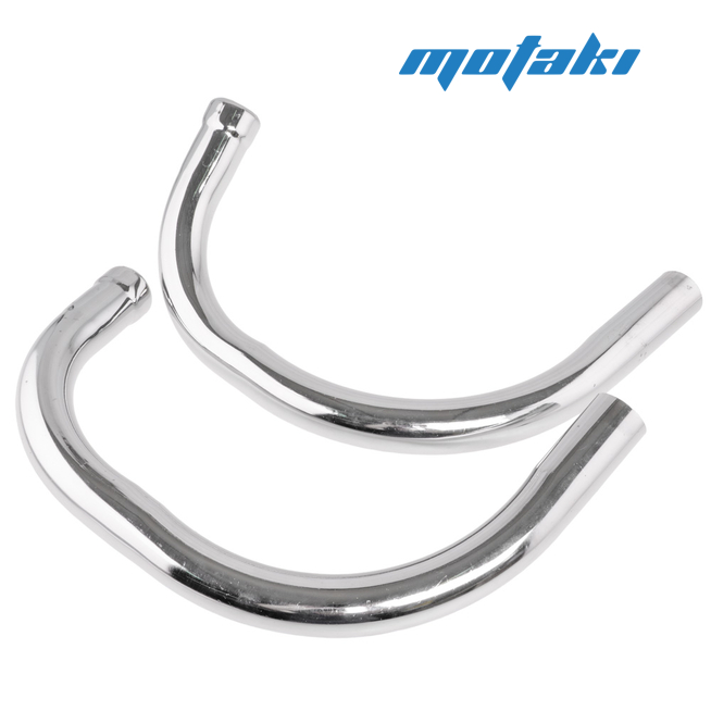 Патрубки глушителя Ява 12В (пара, колено, CN)