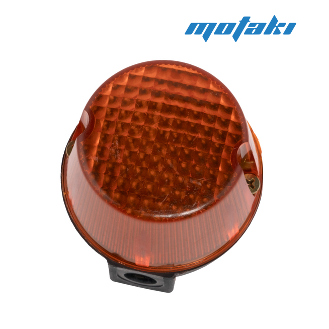 Поворот Урал КАРТОШКА (пластик черный БЕЗ лампы, стекло СЕТКА, Россия)