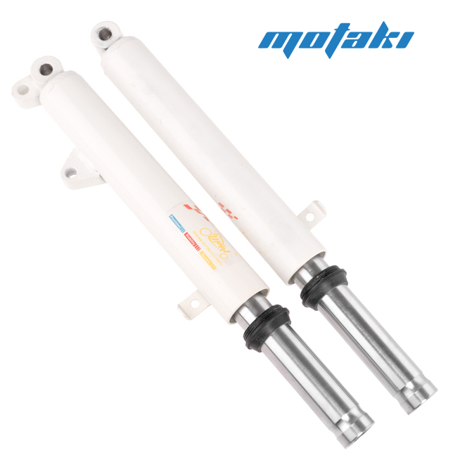 Перья вилки скутер Хонда DIO (дисковые МЦ84, белые, D27*380) Lipai