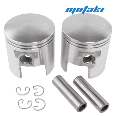 Поршни Буран (старого образца БЕЗ широких колец, D76 мм. НОРМА, TW)