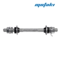 Ось передней втулки вело MTB (3/8"*140, гайки, конусы-пыльники, стопоры) SV