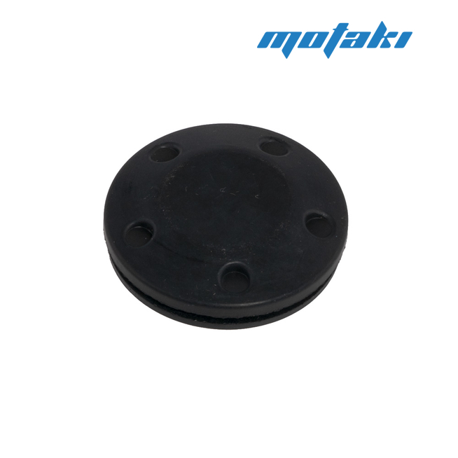 Заглушка катка гусеничного блока Динго T125-150, Мухтар (1 шт. резина)