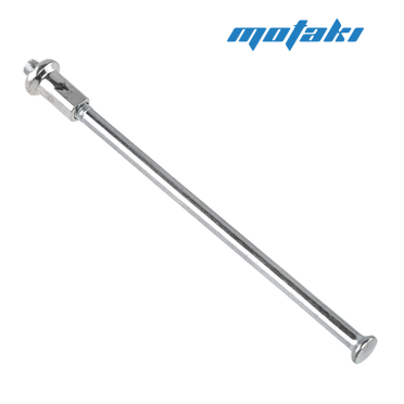 Спица Урал мото с НИППЕЛЕМ под отвертку (короткая прямая 120 мм., Китай)