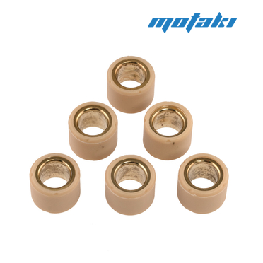 Ролики вариатора Ямаха JOG-50, 2T Stels-50 1E40QMB (6 шт. грузики 5.5 гр. 15 х 12 мм)