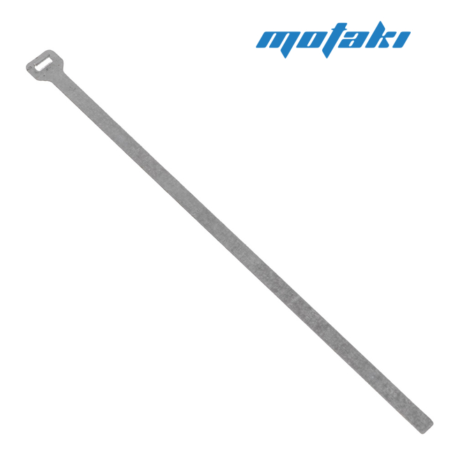 Хомут плоский старого образца (200 x 6 мм. оцинковка)