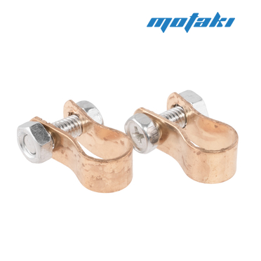 Клеммы аккумулятора мото (2 шт. латунь)