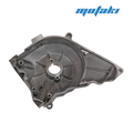 Крышка зажигания TTR125, YX140E (левая черная ГЛЯНЕЦ на 4 болта)