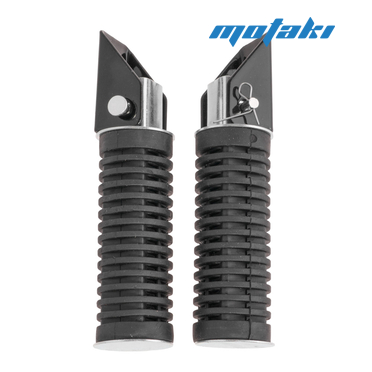 Подножки пассажира ZS-Lifan 125-150 (круглые D31 x 87 мм., крепления, шплинты) ТИП2