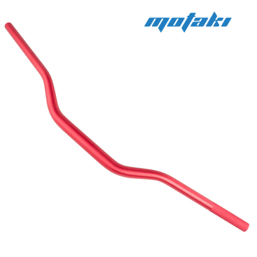 Руль мото XR250 УСИЛЕННЫЙ (D22/28*800*h140, AL КРАСНЫЙ)