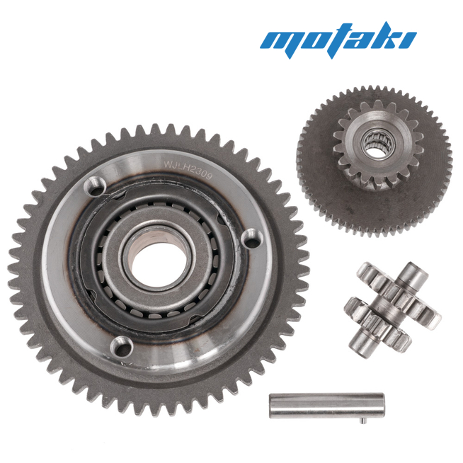 Муфта обгонная CG-CB, TTR250 (с шестернями 57, 16 x 14, 18 x 62 зубов, ось)