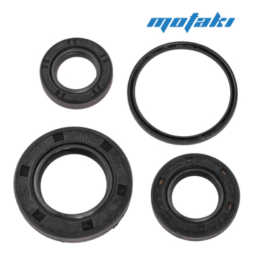 Набор сальников Хонда DIO-50 (4 шт., размеры в описании)