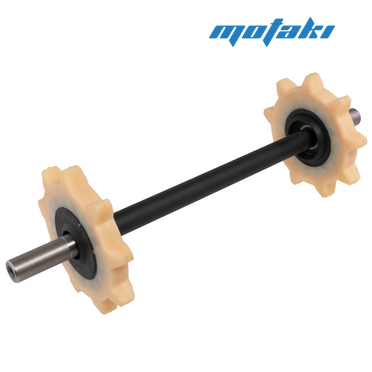 Вал ведомый мотобуксировщик (ось 510mm со звездами под тележку 51см) ТИП2