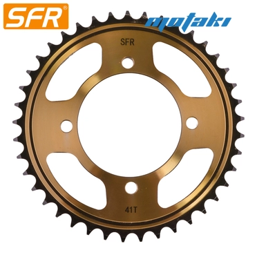 Звезда задняя питбайк TTR125 (428-41T d76*4H*65/92) SFR GOLD