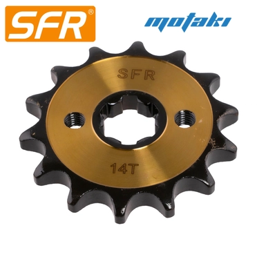 Звезда ведущая Альфа, питбайк, ATV (428-14T d14/17) SFR GOLD