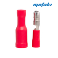Клеммы папа и мама круглые (красные MPD / FRD 1.25-156, AWG 22-16)