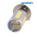 Лампа 12В P15D-25-1 H6M в фару Альфа, питбайк (светодиодная 33-SMD)