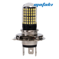 Лампа 12В H4 P43T в фару мотоцикла (светодиодная 144-SMD)