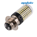 Лампа 12В P15D-25-1 H6M в фару Альфа, питбайк (светодиодная 144-SMD)
