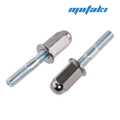 Гайки и шпильки глушителя Альфа (2 шт. М6*1*L35 + колпачки h21)