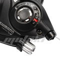 Рычаг переключения вело Shimano ST-EF51-7R (ПРАВЫЙ шифтер манетка 7 скоростей, моноблок)