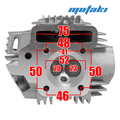 Головка Альфа 110cc (ГБЦ d52.4mm 152FMH ДЕКОМПРЕССОР) Y#B