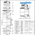 Ремкомплект рулевой колонки вело 1-1/8" РЕЗЬБА (44/50*30) NECO H128N