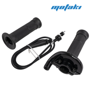 Ручки руля кросс мото (грипсы в сборе + трос газа L1090) DAYTO